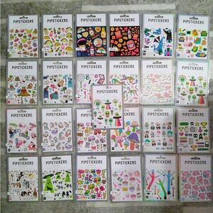 Pipstickers Collection of 43 Packs (FREE GIFTS)
